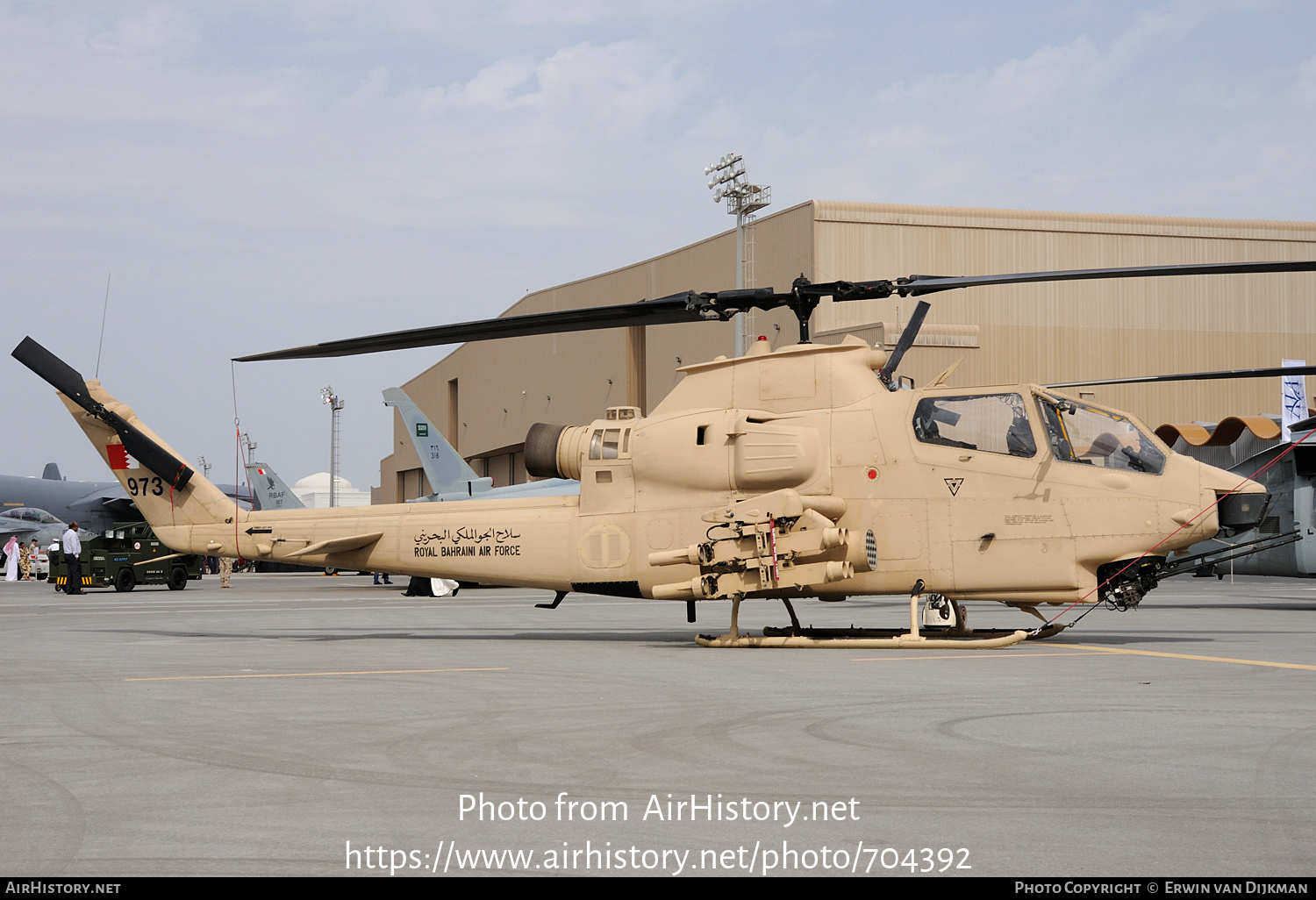 Aircraft Photo of 973 | Bell AH-1F Cobra (209) | Bahrain - Air Force | AirHistory.net #704392