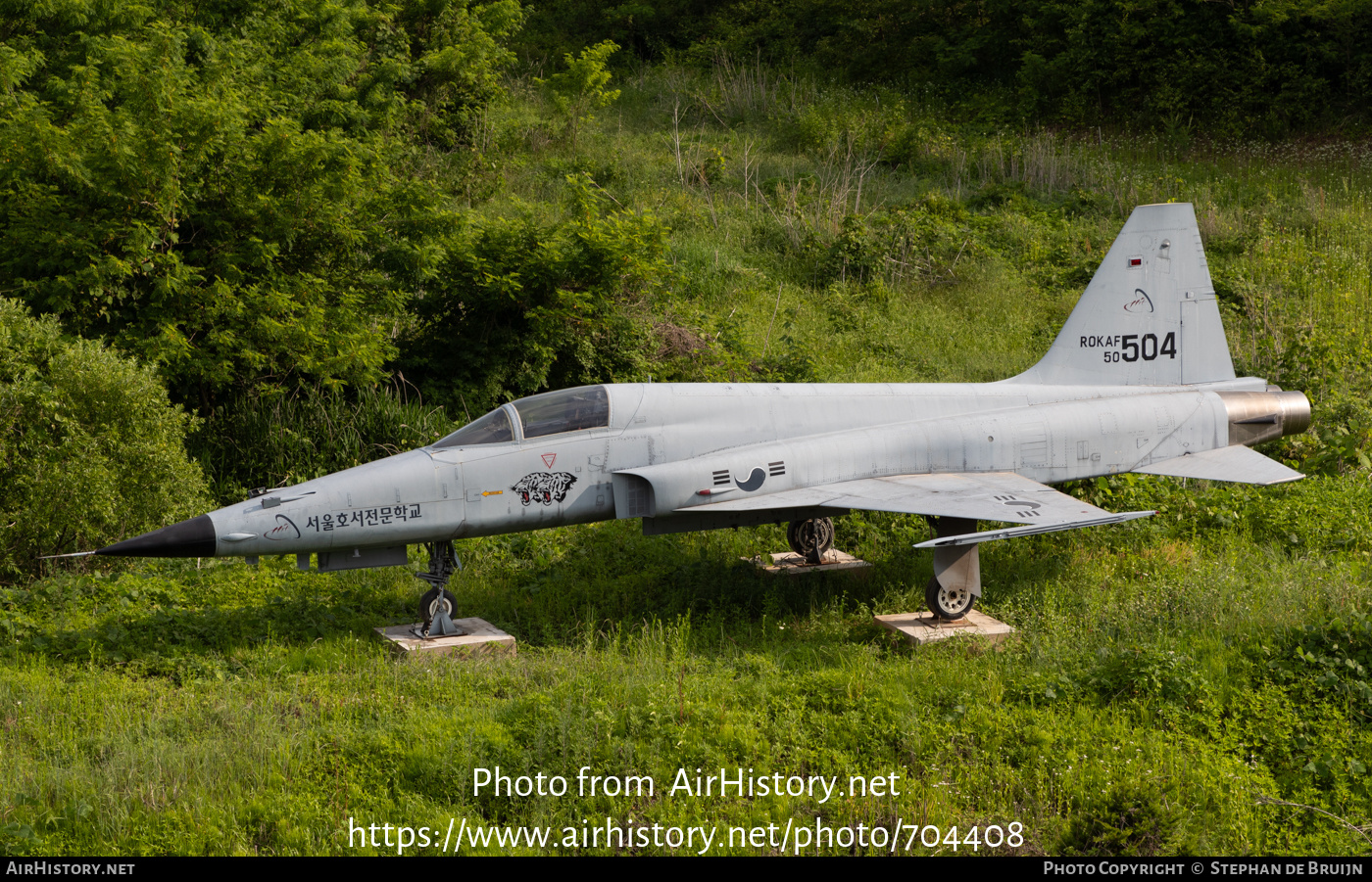 Aircraft Photo of 50-504 | Northrop F-5E Tiger II | South Korea - Air Force | AirHistory.net #704408