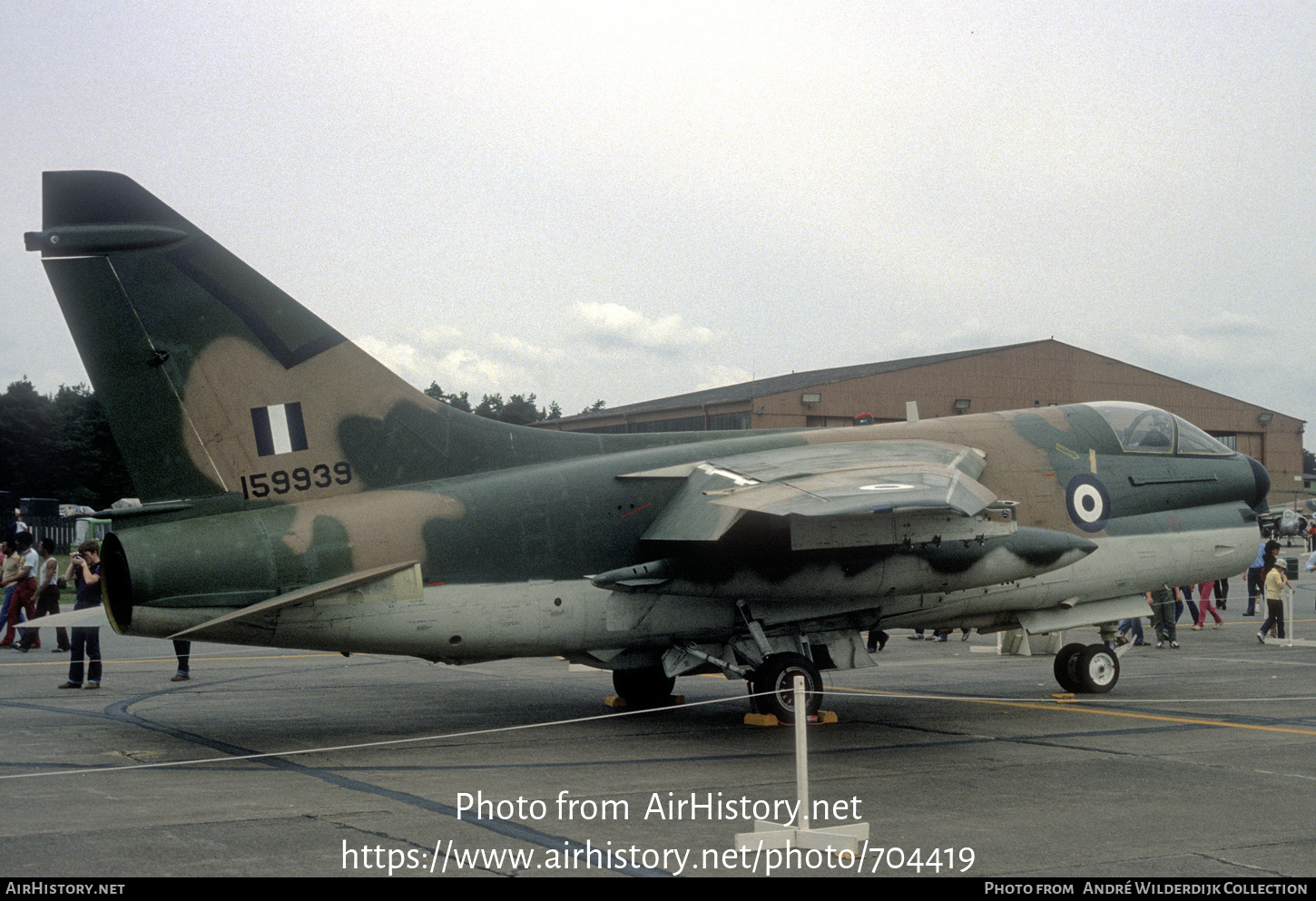 Aircraft Photo of 159939 | LTV A-7H Corsair II | Greece - Air Force | AirHistory.net #704419