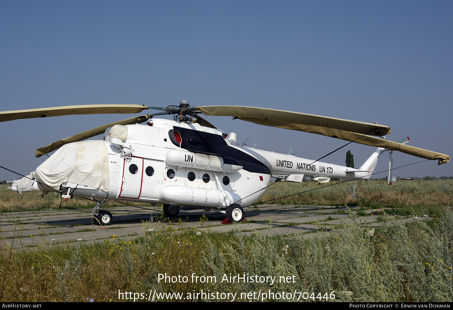 Aircraft Photo of UN-173 / 081771AT | Mil Mi-8MT | Ukraine - Army | United Nations | AirHistory.net #704446