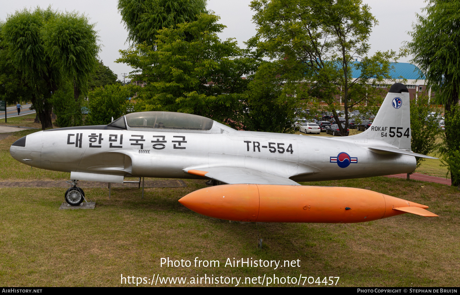 Aircraft Photo of 54-554 | Lockheed T-33A | South Korea - Air Force | AirHistory.net #704457