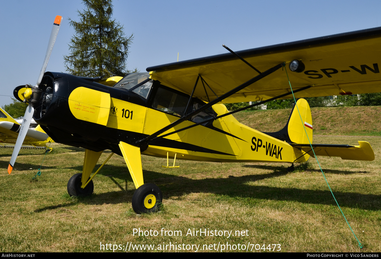 Aircraft Photo of SP-WAK | PZL-Okecie PZL-101 Gawron | AirHistory.net #704473