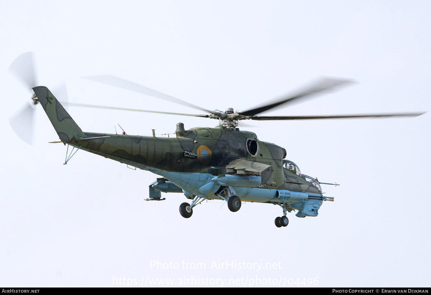 Aircraft Photo of No Reg | Mil Mi-24P | Ukraine - Army | AirHistory.net #704496