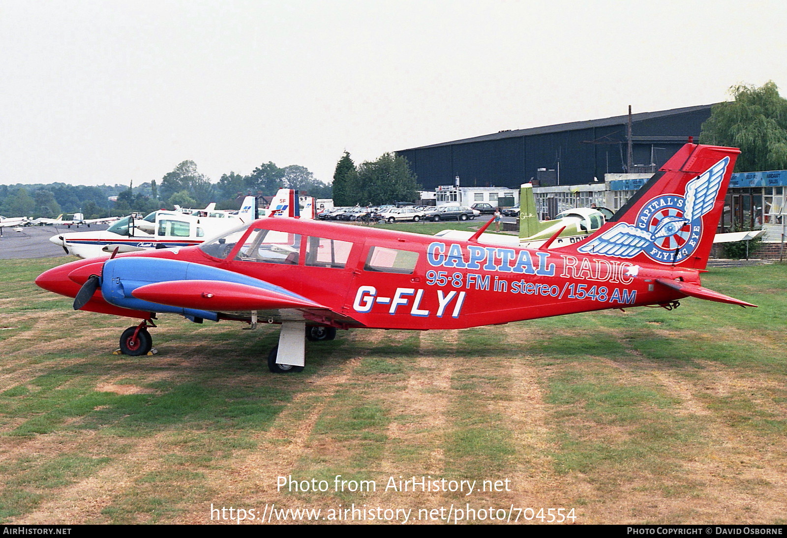 Aircraft Photo of G-FLYI | Piper PA-34-200 Seneca | AirHistory.net #704554