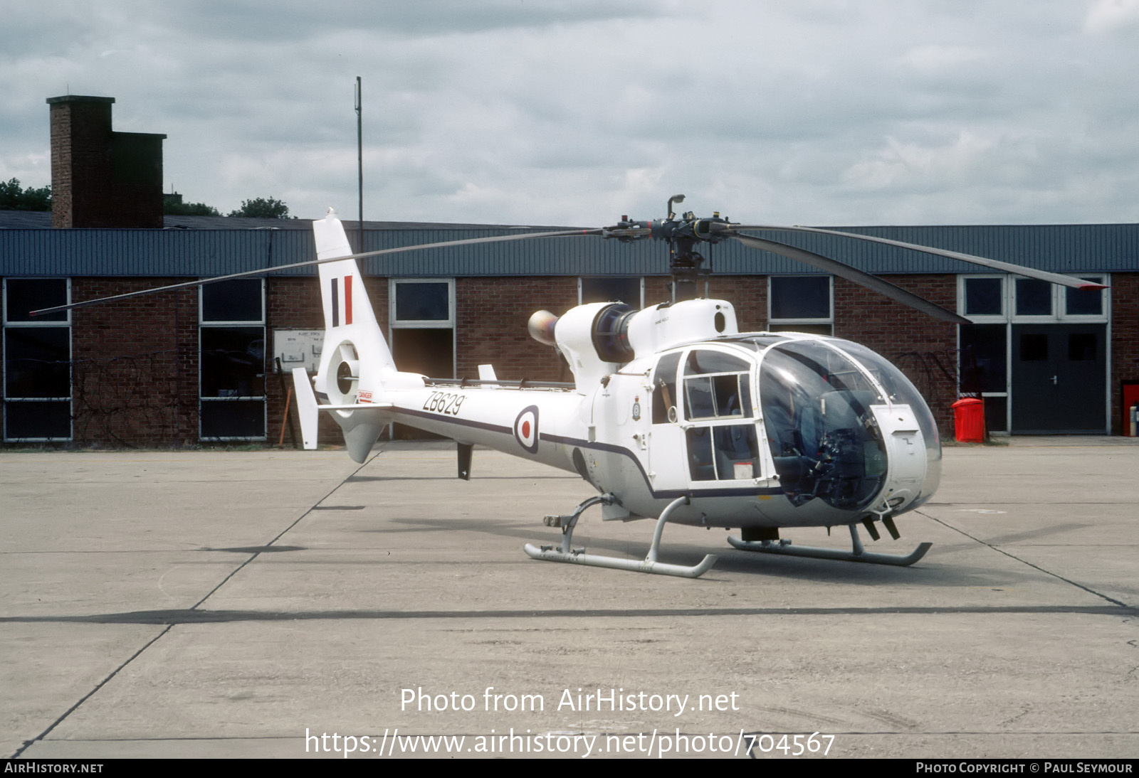 Aircraft Photo of ZB629 | Aerospatiale SA-341E Gazelle HCC4 | UK - Air Force | AirHistory.net #704567