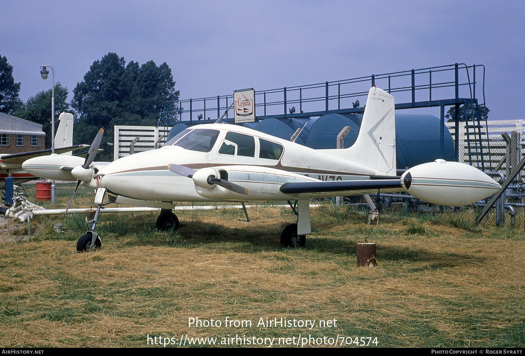 Aircraft Photo of G-AVZS | Cessna 310B | AirHistory.net #704574