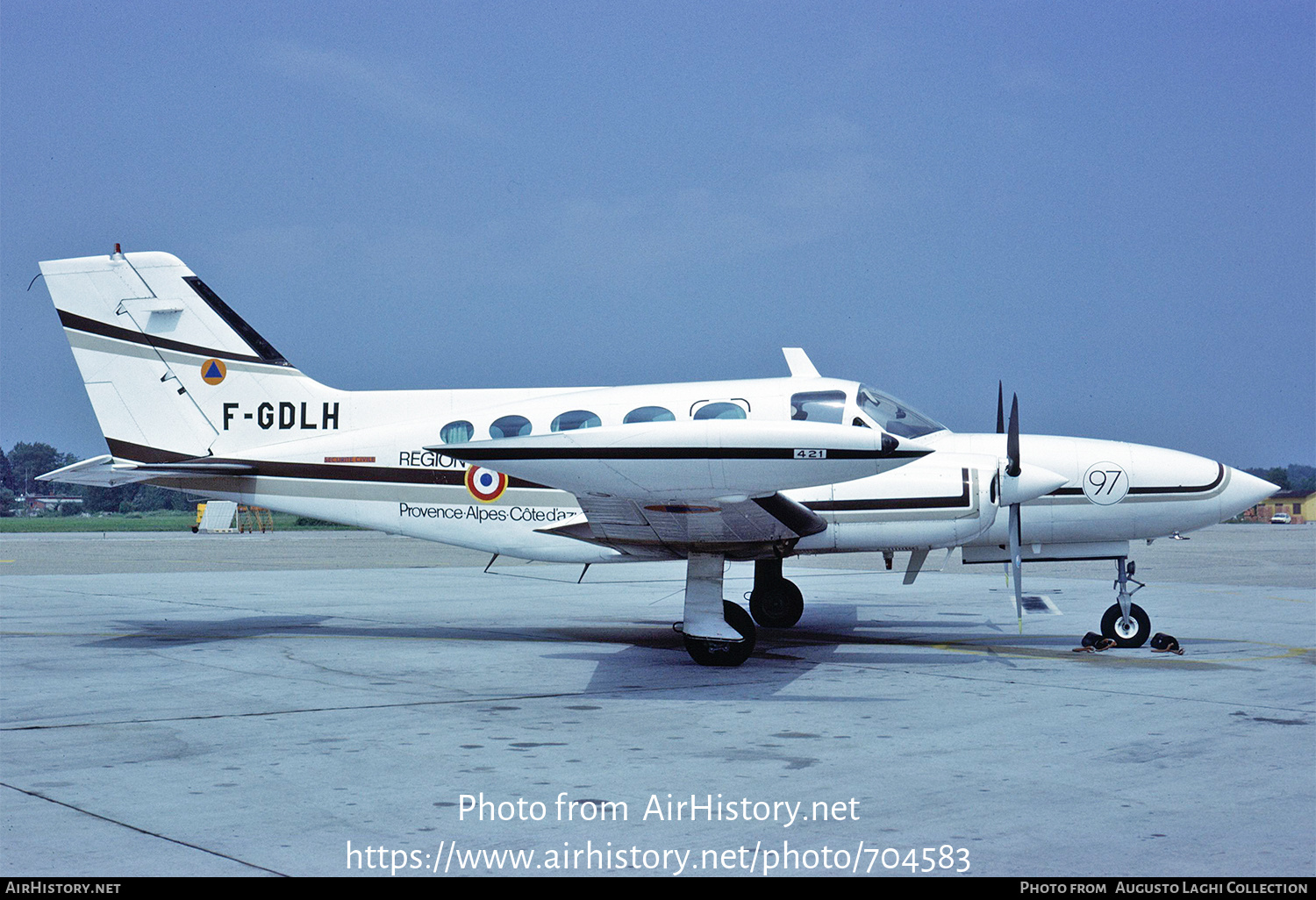 Aircraft Photo of F-GDLH | Cessna 421B Golden Eagle | Sécurité Civile | AirHistory.net #704583