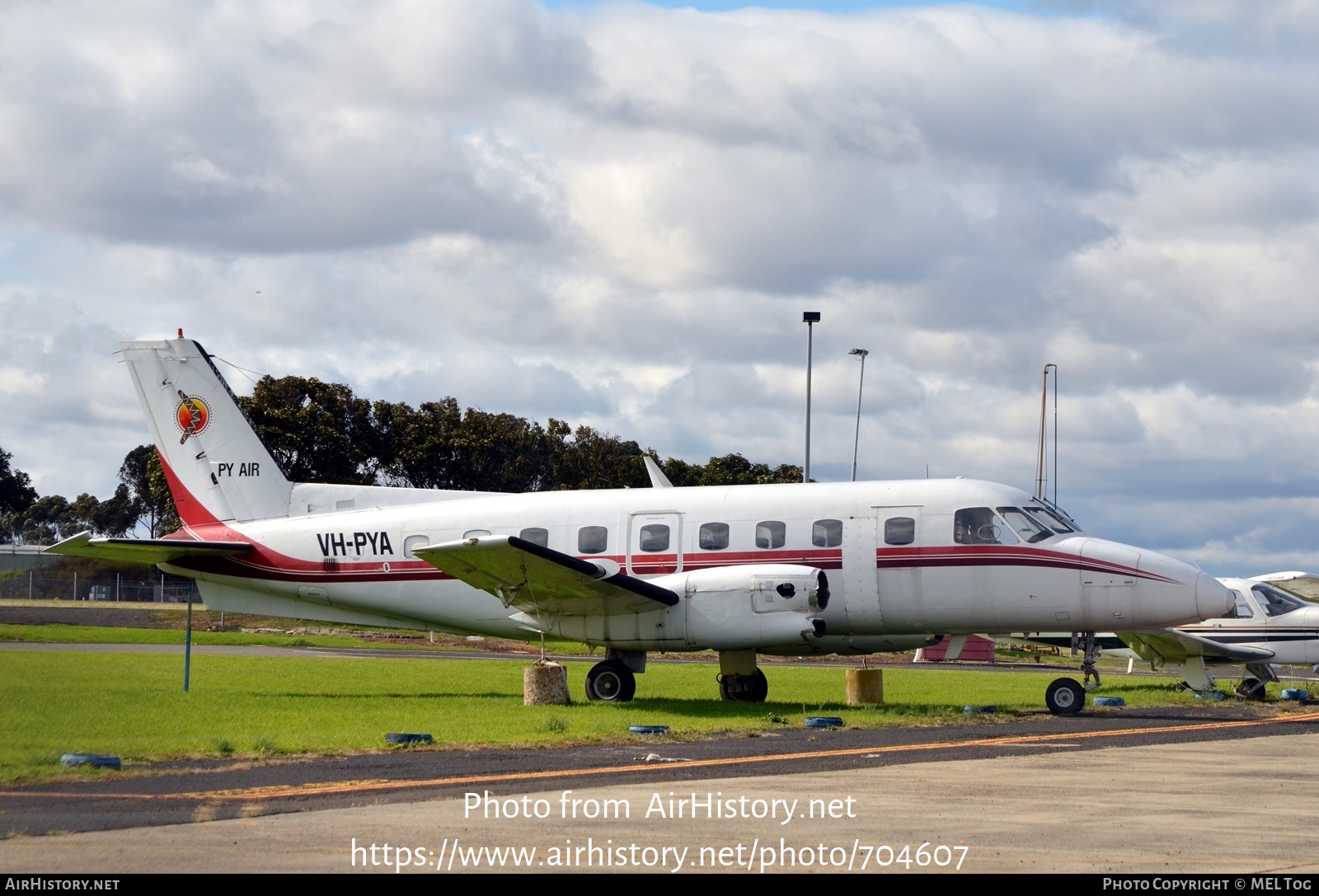 Aircraft Photo of VH-PYA | Embraer EMB-110P1 Bandeirante | PY Air | AirHistory.net #704607