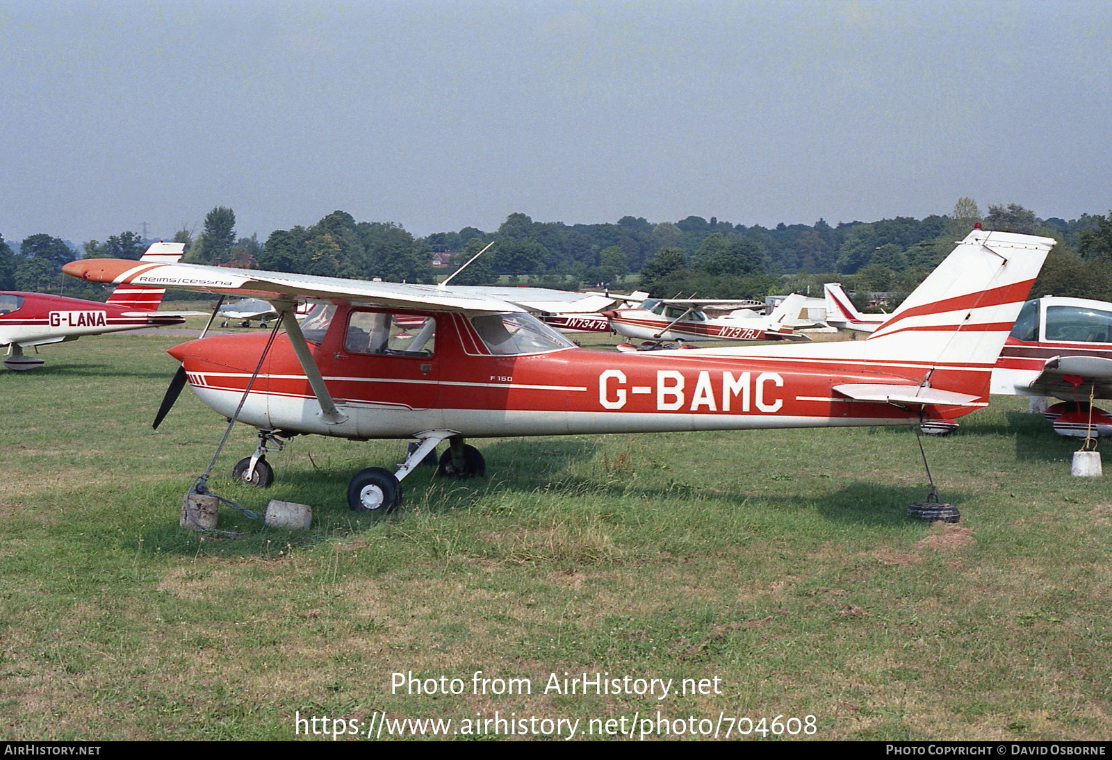 Aircraft Photo of G-BAMC | Reims F150L | AirHistory.net #704608