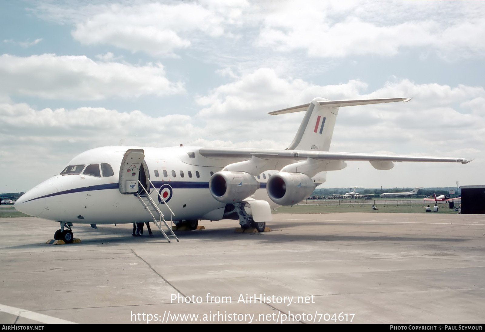 Aircraft Photo of ZD695 | British Aerospace BAe-146 CC.1 | UK - Air Force | AirHistory.net #704617