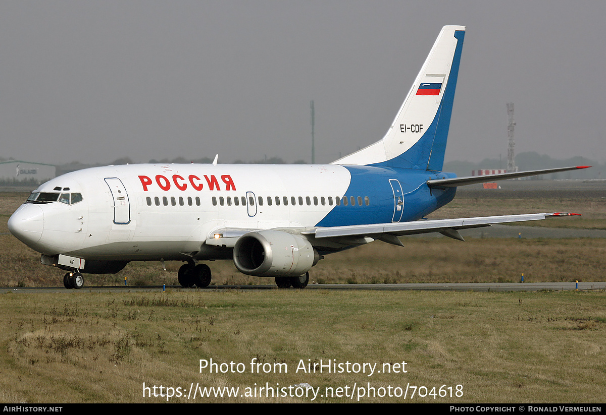 Aircraft Photo of EI-CDF | Boeing 737-548 | Rossiya - Russian Airlines | AirHistory.net #704618