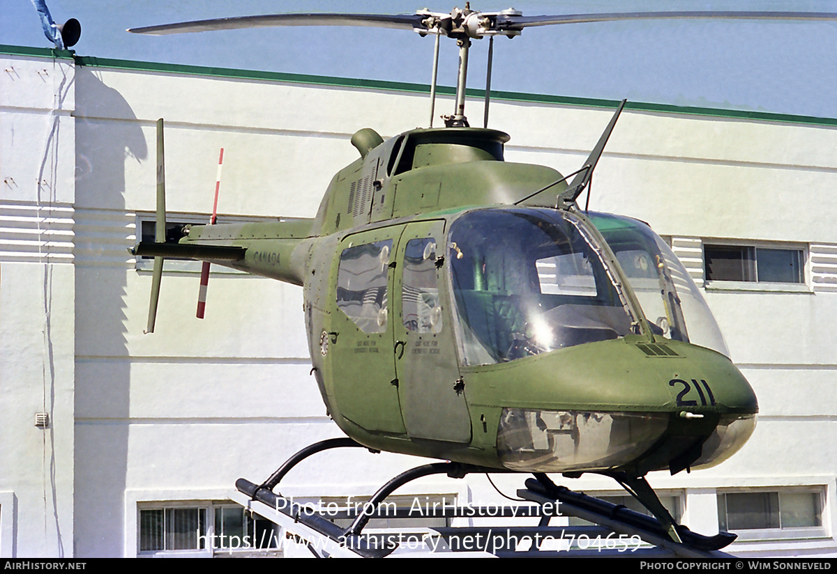 Aircraft Photo of 136211 | Bell CH-136 Kiowa (206A-1/COH-58A) | Canada - Air Force | AirHistory.net #704659