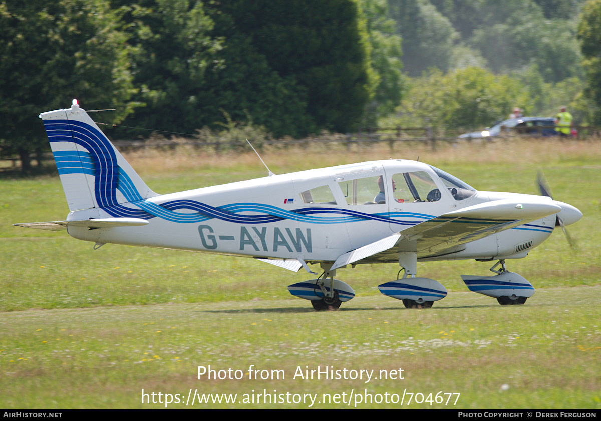Aircraft Photo of G-AYAW | Piper PA-28-180 Cherokee E | AirHistory.net #704677