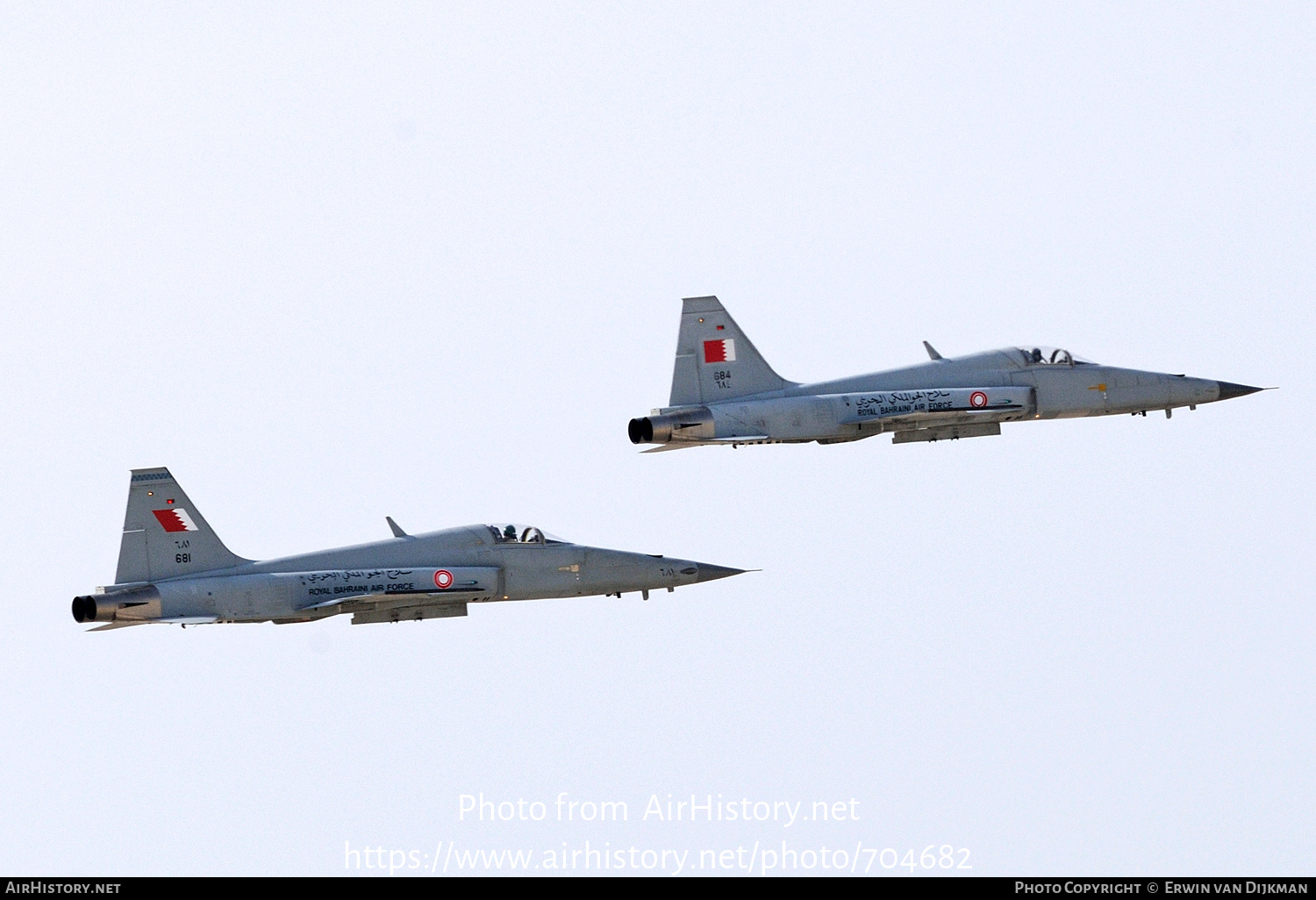 Aircraft Photo of 684 | Northrop F-5E Tiger II | Bahrain - Air Force | AirHistory.net #704682