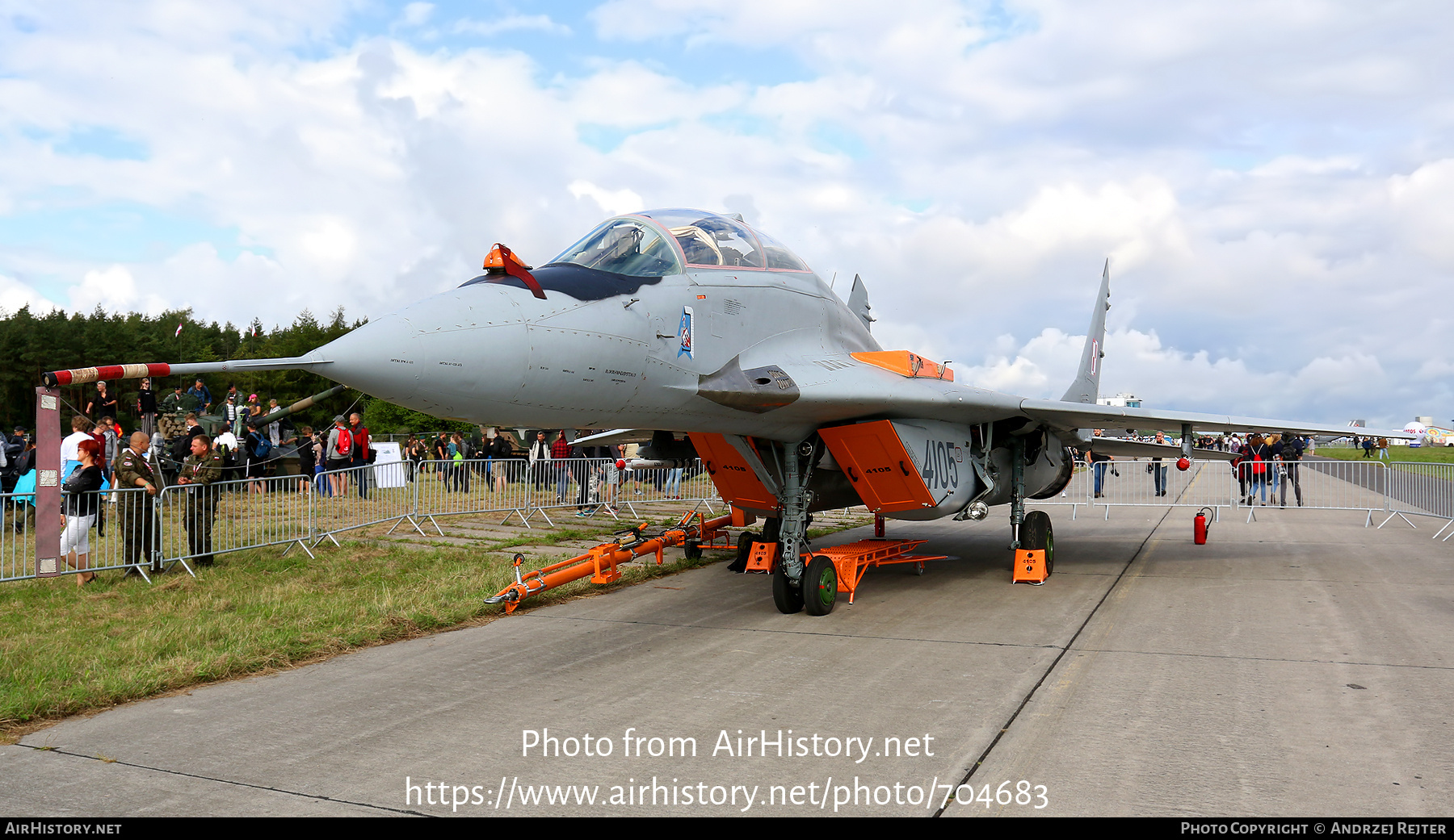 Aircraft Photo of 4105 | Mikoyan-Gurevich MiG-29GT (9-51) | Poland - Air Force | AirHistory.net #704683