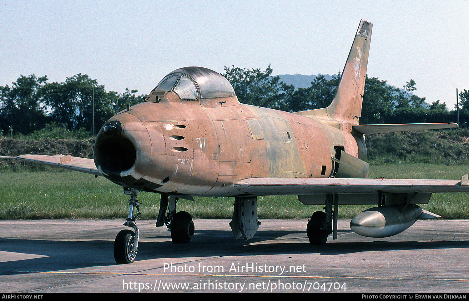 Aircraft Photo of FAH-3005 | Canadair CL-13 Sabre 4 | Honduras - Air Force | AirHistory.net #704704