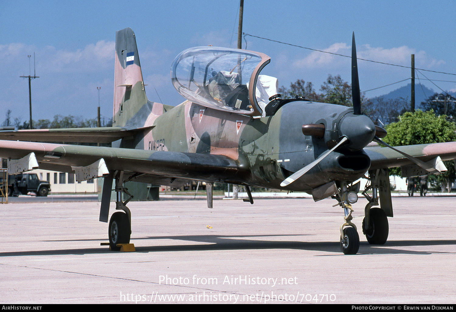 Aircraft Photo of FAH252 | Embraer EMB-312A Tucano | Honduras - Air Force | AirHistory.net #704710