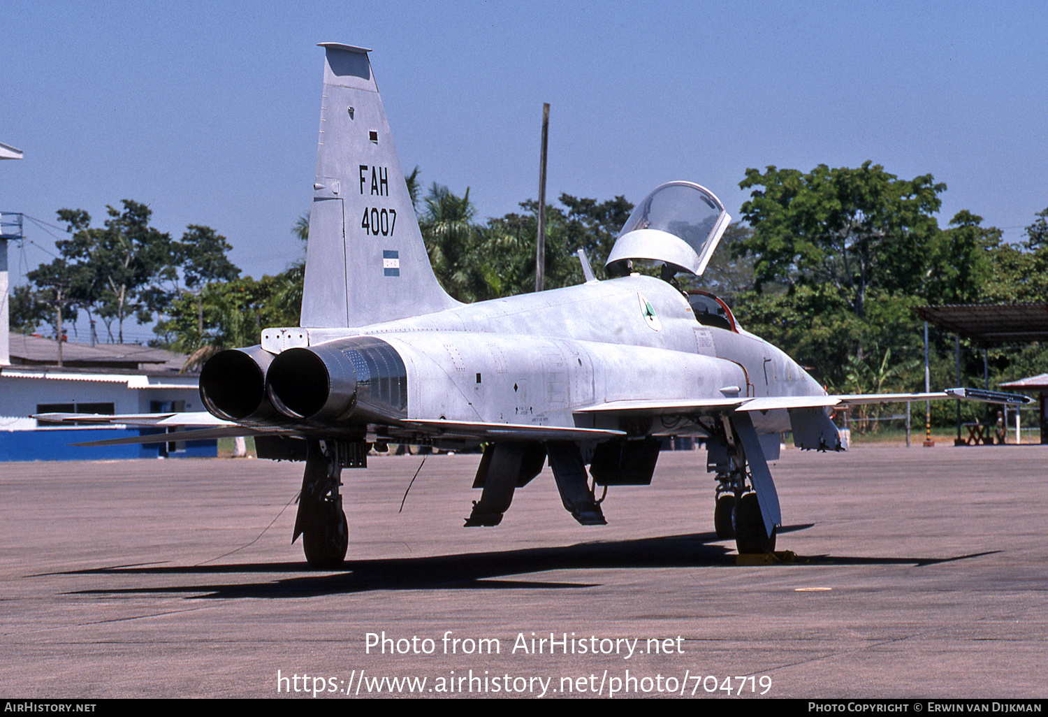 Aircraft Photo of FAH-4007 | Northrop F-5E Tiger II | Honduras - Air Force | AirHistory.net #704719