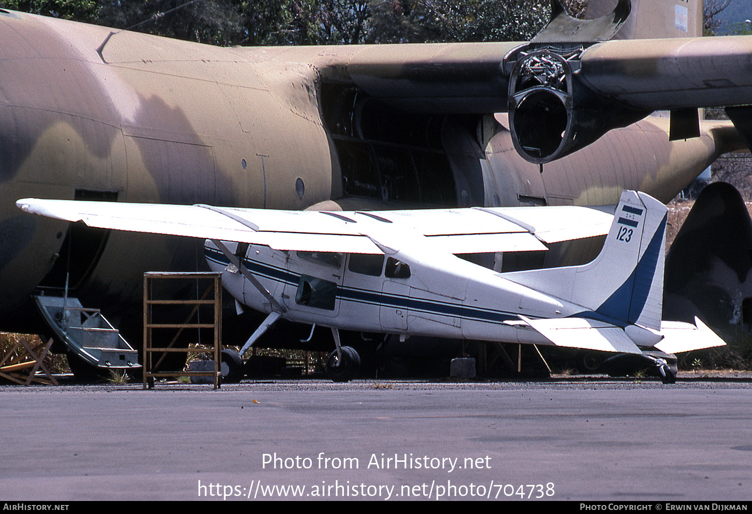 Aircraft Photo of FAH-123 | Cessna A185F Skywagon 185 | Honduras - Air Force | AirHistory.net #704738