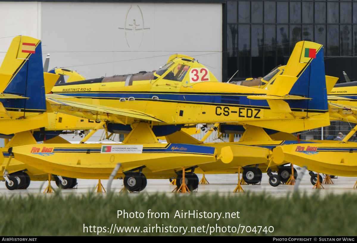 Aircraft Photo of CS-EDZ | Air Tractor AT-802F Fire Boss (AT-802A) | Autoridade Nacional de Emergência e Proteção Civil | AirHistory.net #704740