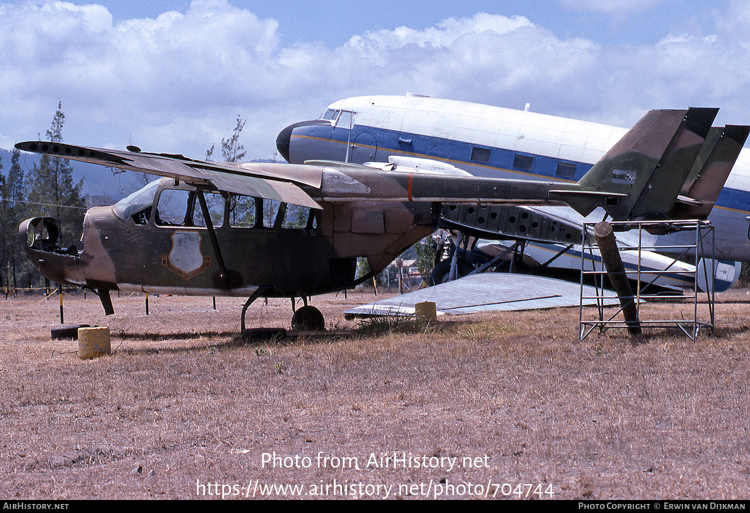 Aircraft Photo of FAH-684 | Cessna O-2A Super Skymaster | Honduras - Air Force | AirHistory.net #704744