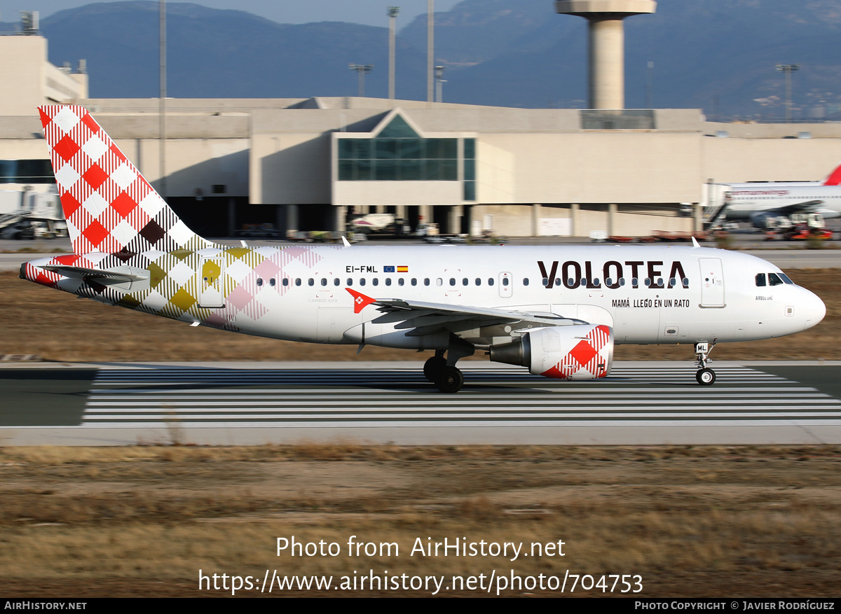 Aircraft Photo of EI-FML | Airbus A319-111 | Volotea | AirHistory.net #704753