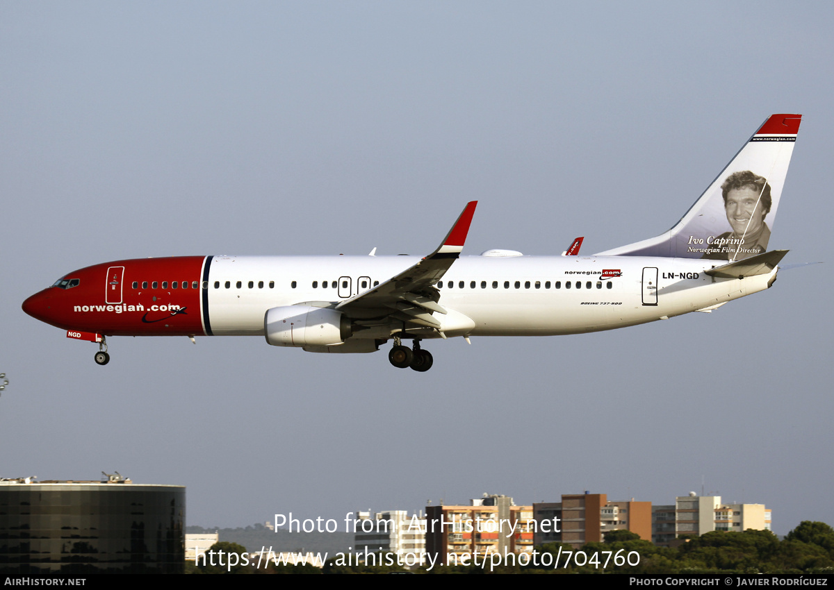 Aircraft Photo of LN-NGD | Boeing 737-8JP | Norwegian | AirHistory.net #704760