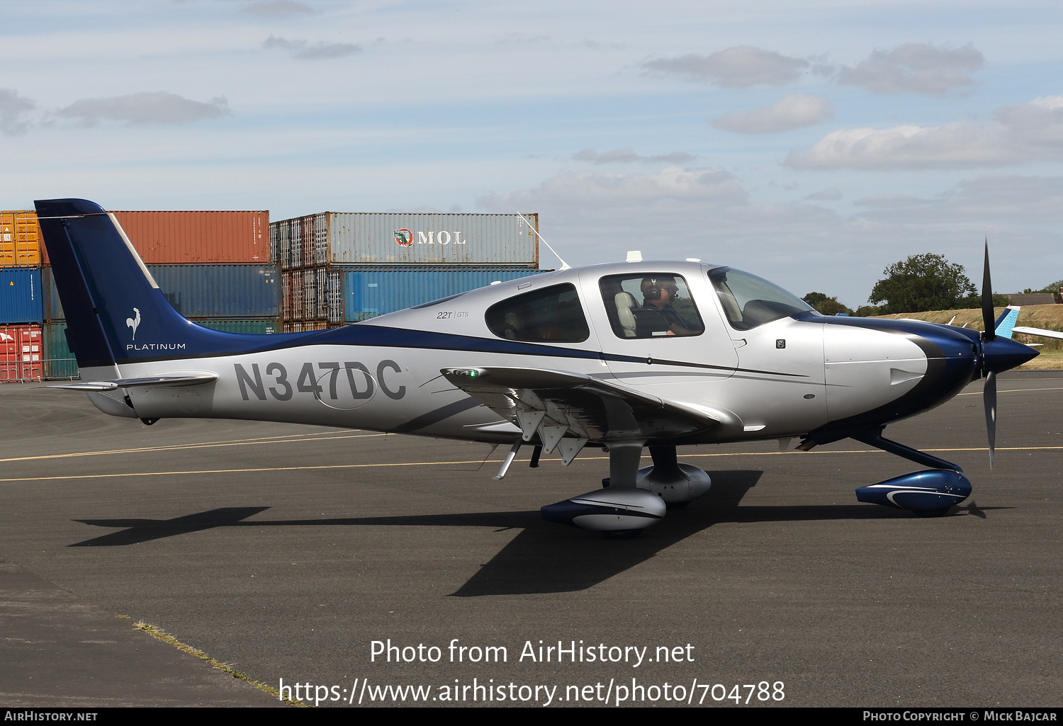 Aircraft Photo of N347DC | Cirrus SR-22T G5-GTS Platinum | AirHistory.net #704788