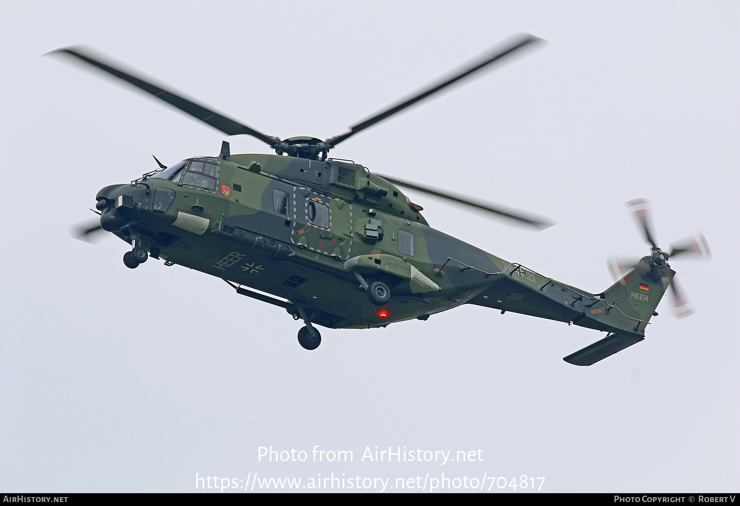 Aircraft Photo of 7921 | NHI NH90 TTH | Germany - Army | AirHistory.net #704817