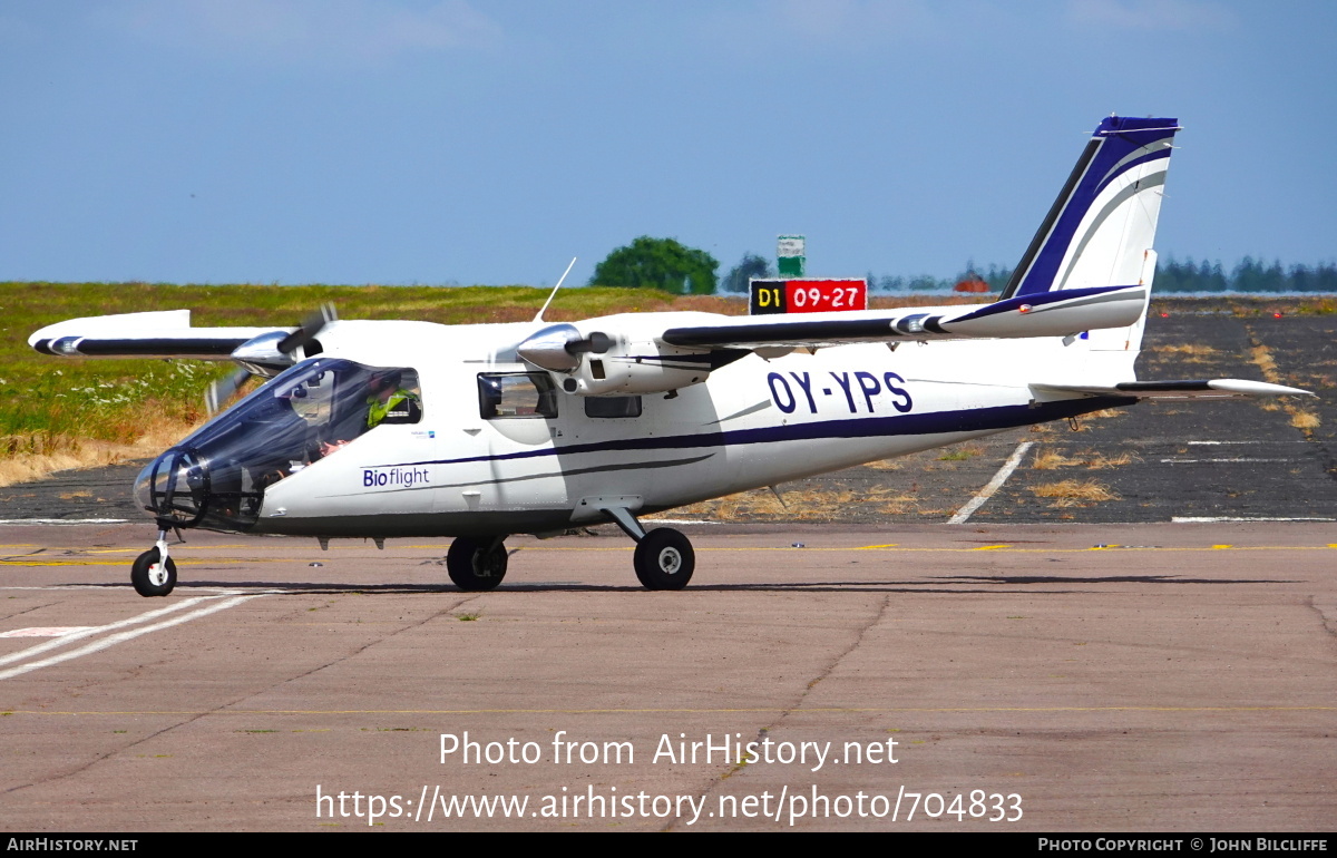 Aircraft Photo of OY-YPS | Vulcanair P-68 Observer 2 | Bioflight | AirHistory.net #704833