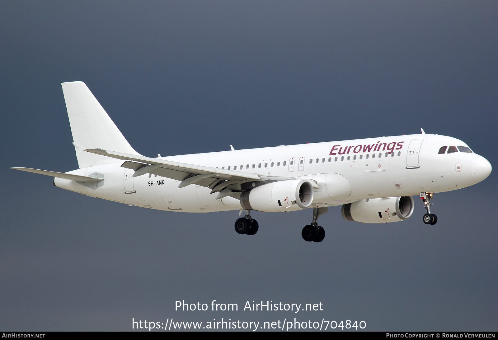 Aircraft Photo of 9H-AMK | Airbus A320-232 | Eurowings | AirHistory.net #704840