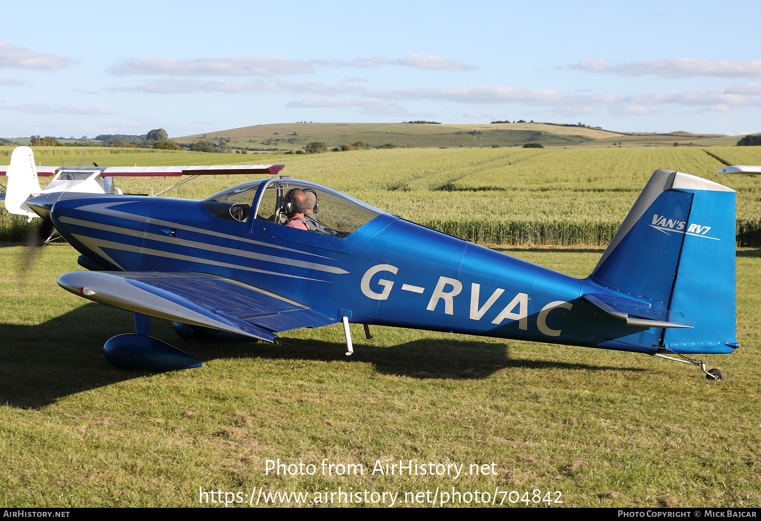 Aircraft Photo of G-RVAC | Van's RV-7 | AirHistory.net #704842