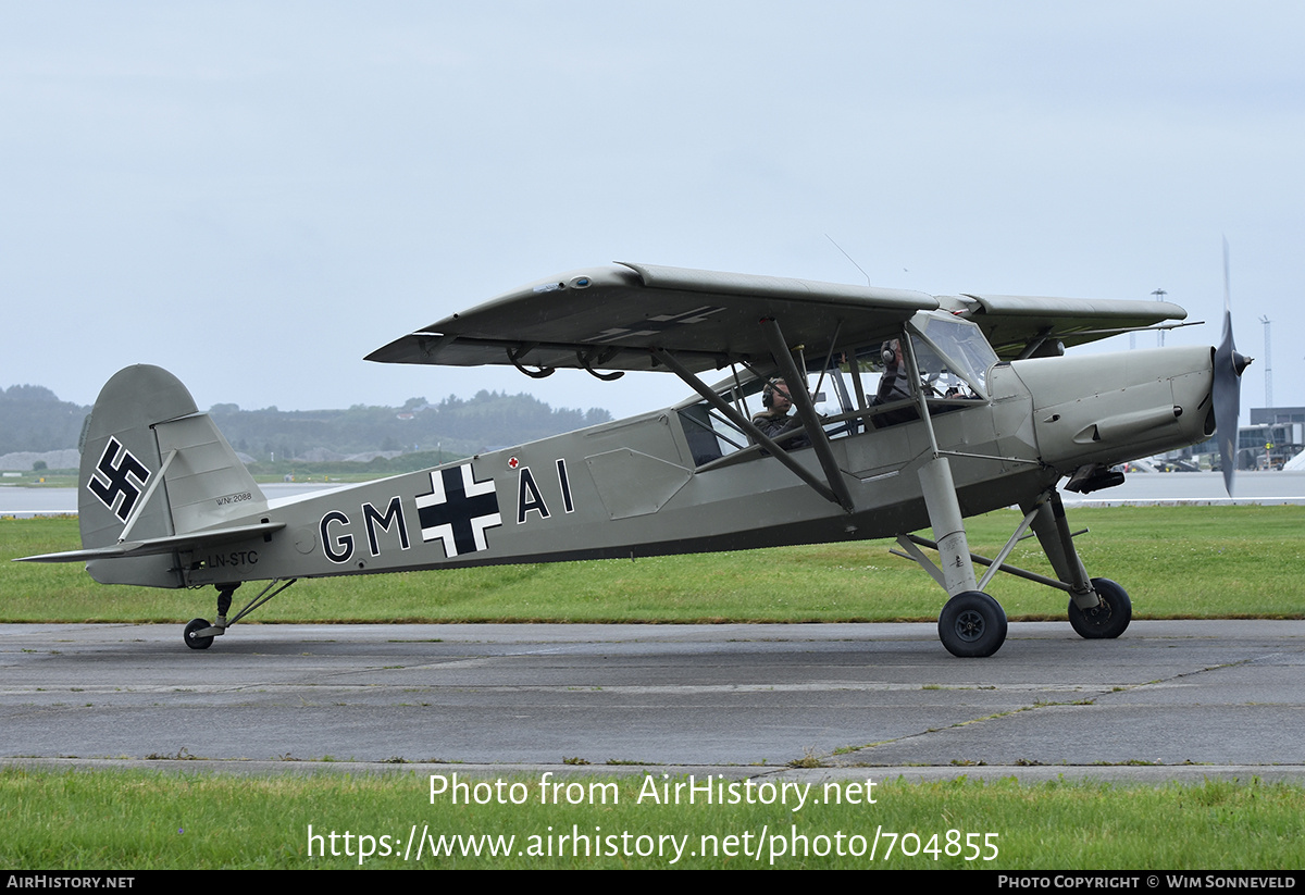 Aircraft Photo of LN-STC / GM-AI | Fieseler Fi 156A-1 Storch | Germany - Air Force | AirHistory.net #704855