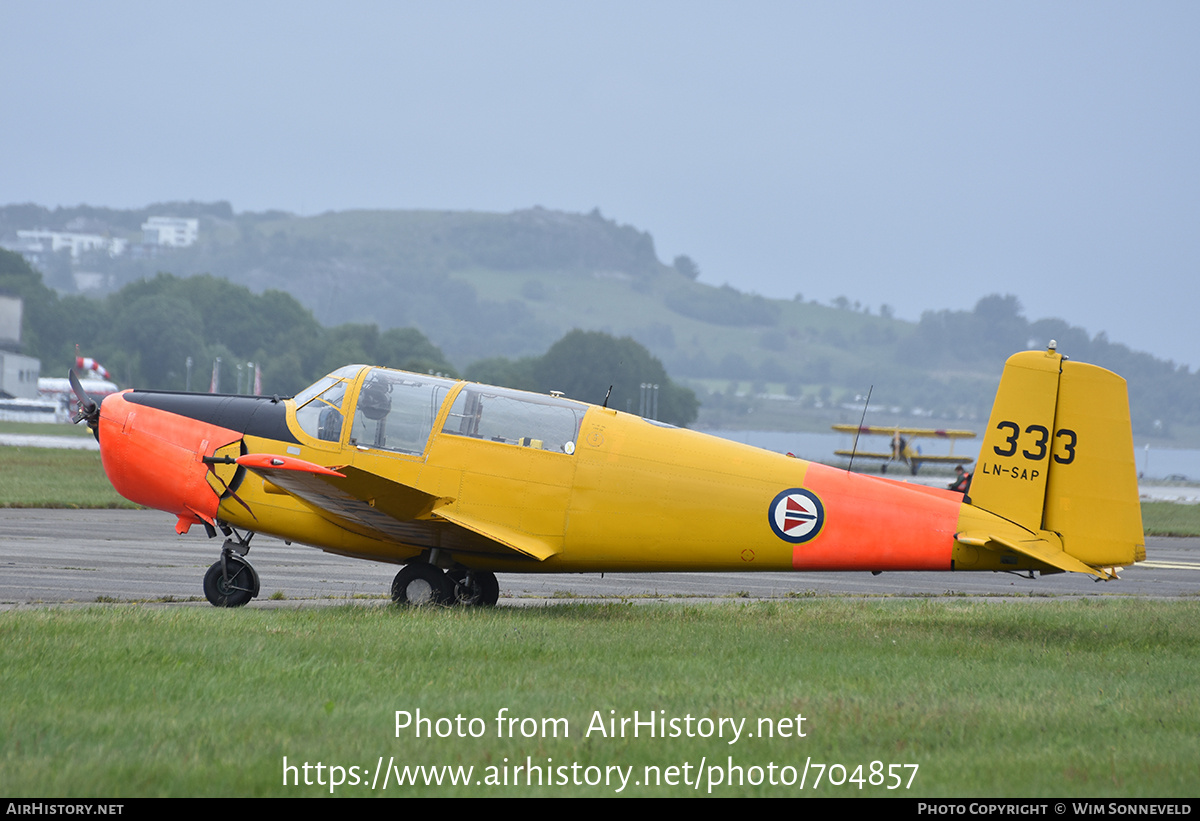 Aircraft Photo of LN-SAP / 333 | Saab 91B-2 Safir | Norway - Air Force | AirHistory.net #704857