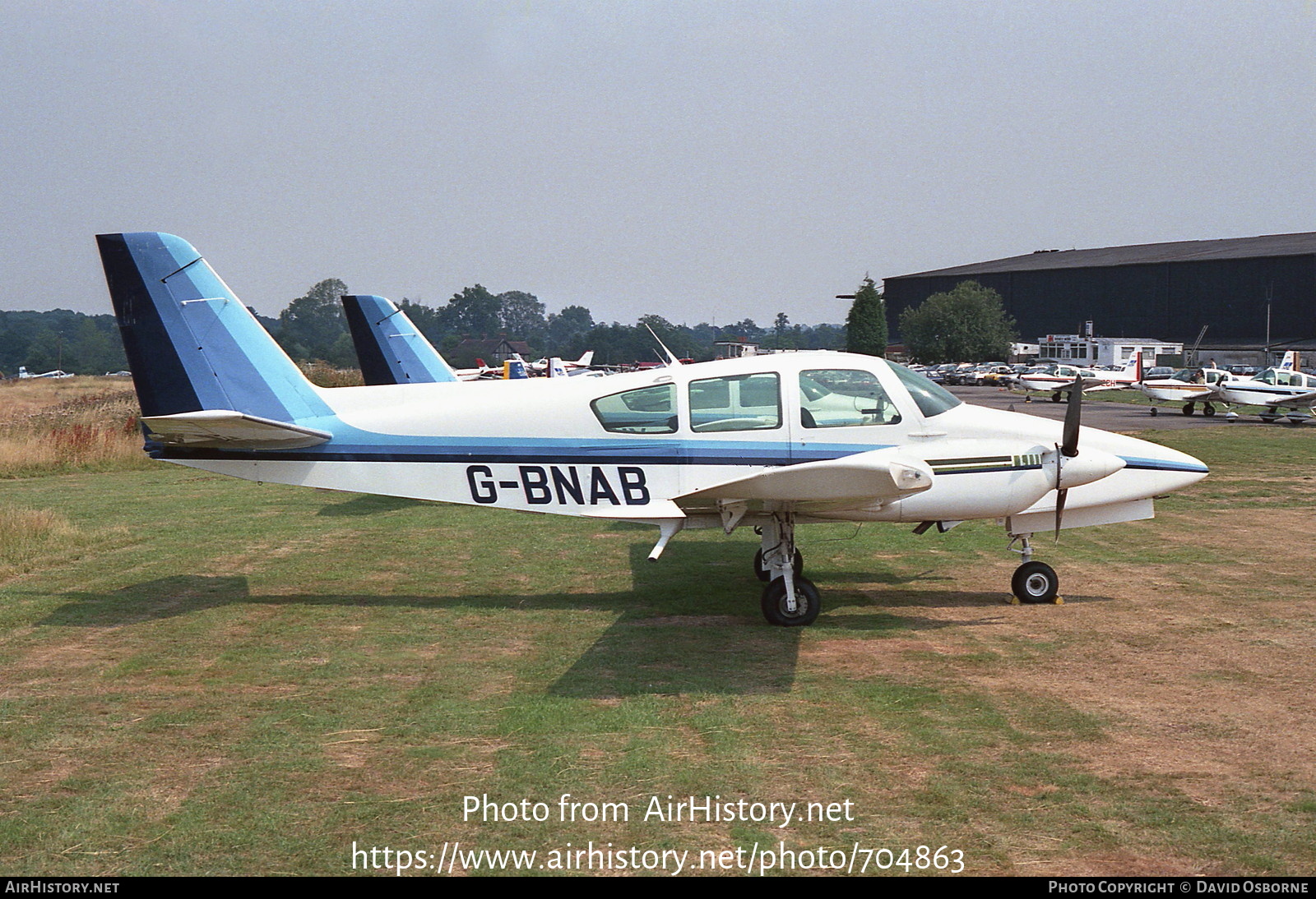 Aircraft Photo of G-BNAB | Gulfstream American GA-7 Cougar | AirHistory.net #704863