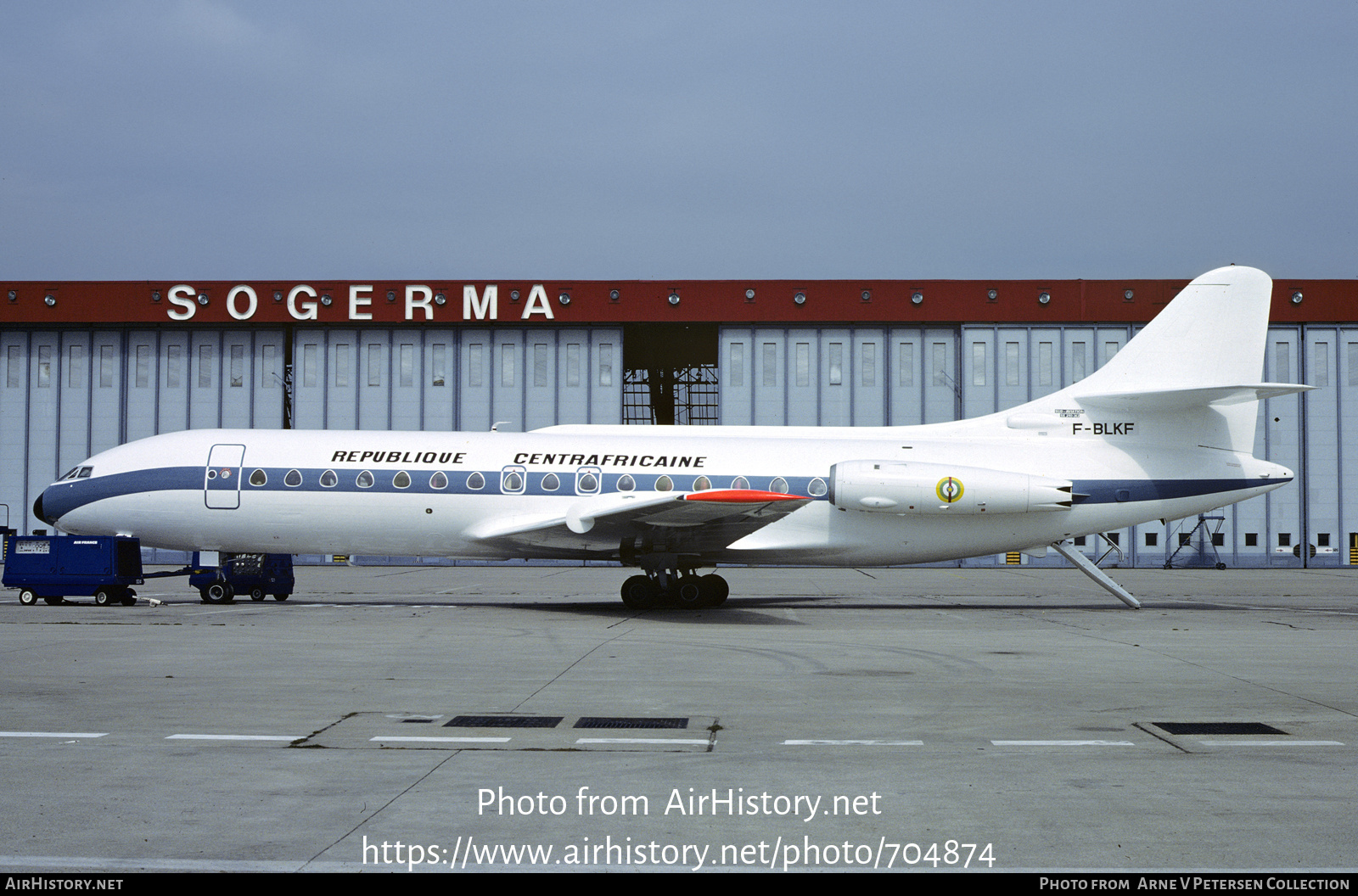 Aircraft Photo of F-BLKF | Sud SE-210 Caravelle III | Central African Republic - Government | AirHistory.net #704874