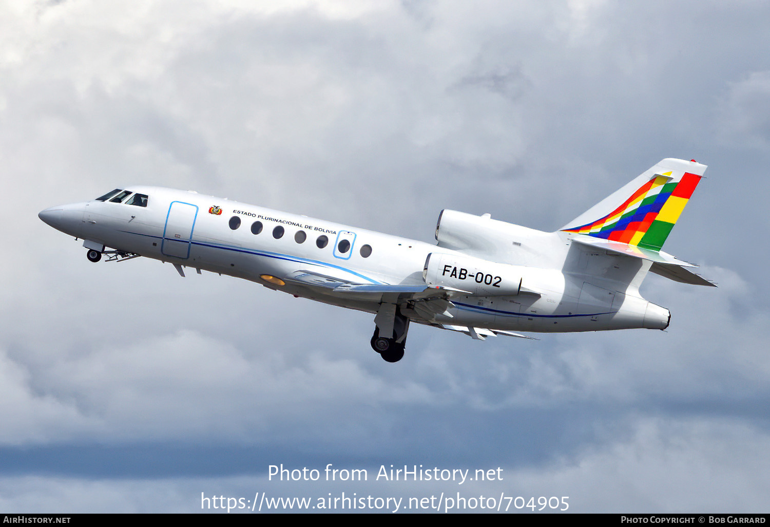 Aircraft Photo of FAB-002 | Dassault Falcon 50EX | Bolivia - Air Force | AirHistory.net #704905