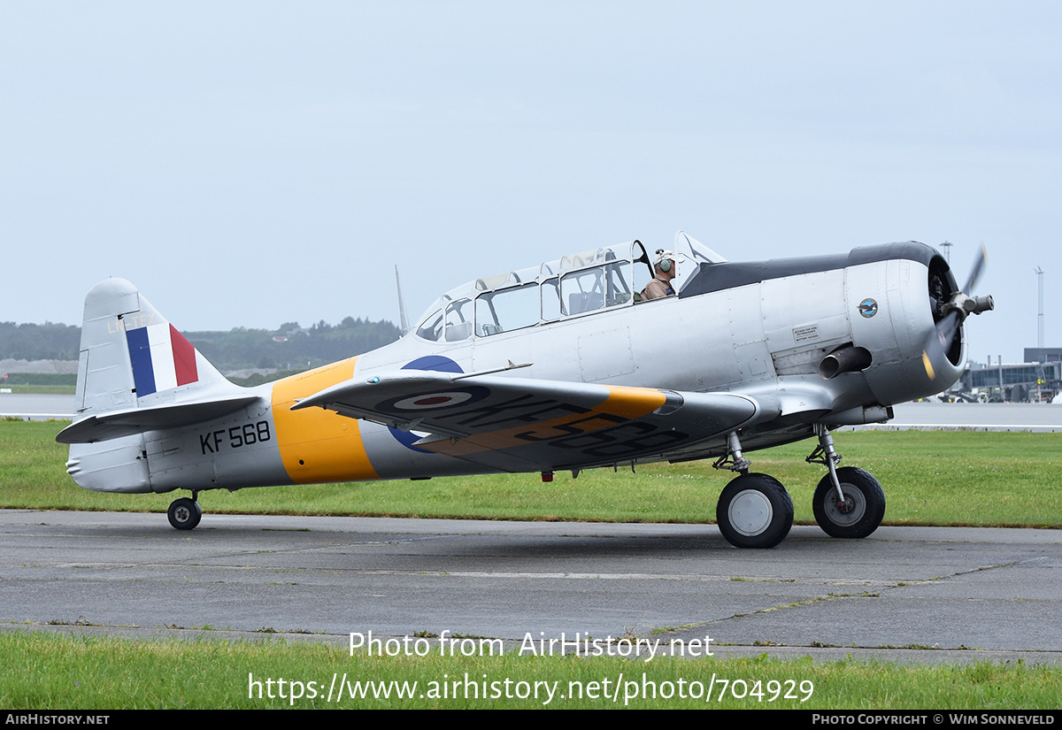 Aircraft Photo of LN-TEX | North American AT-16 Harvard IIB | UK - Air Force | AirHistory.net #704929