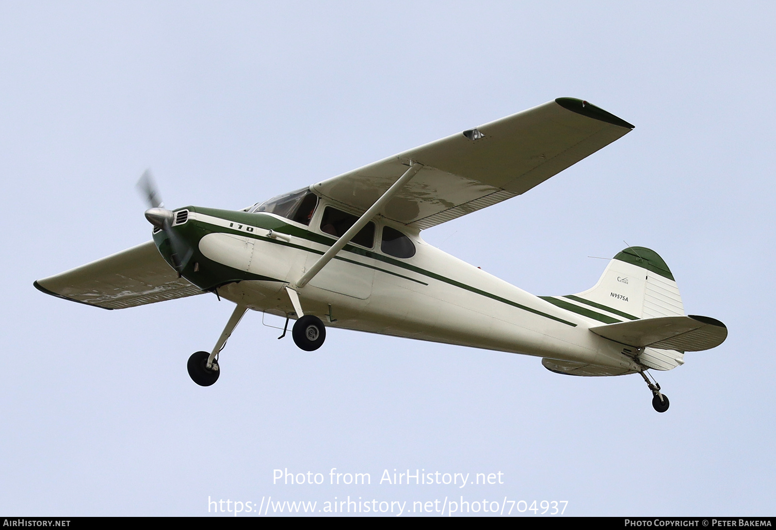 Aircraft Photo of N9575A | Cessna 170A | AirHistory.net #704937