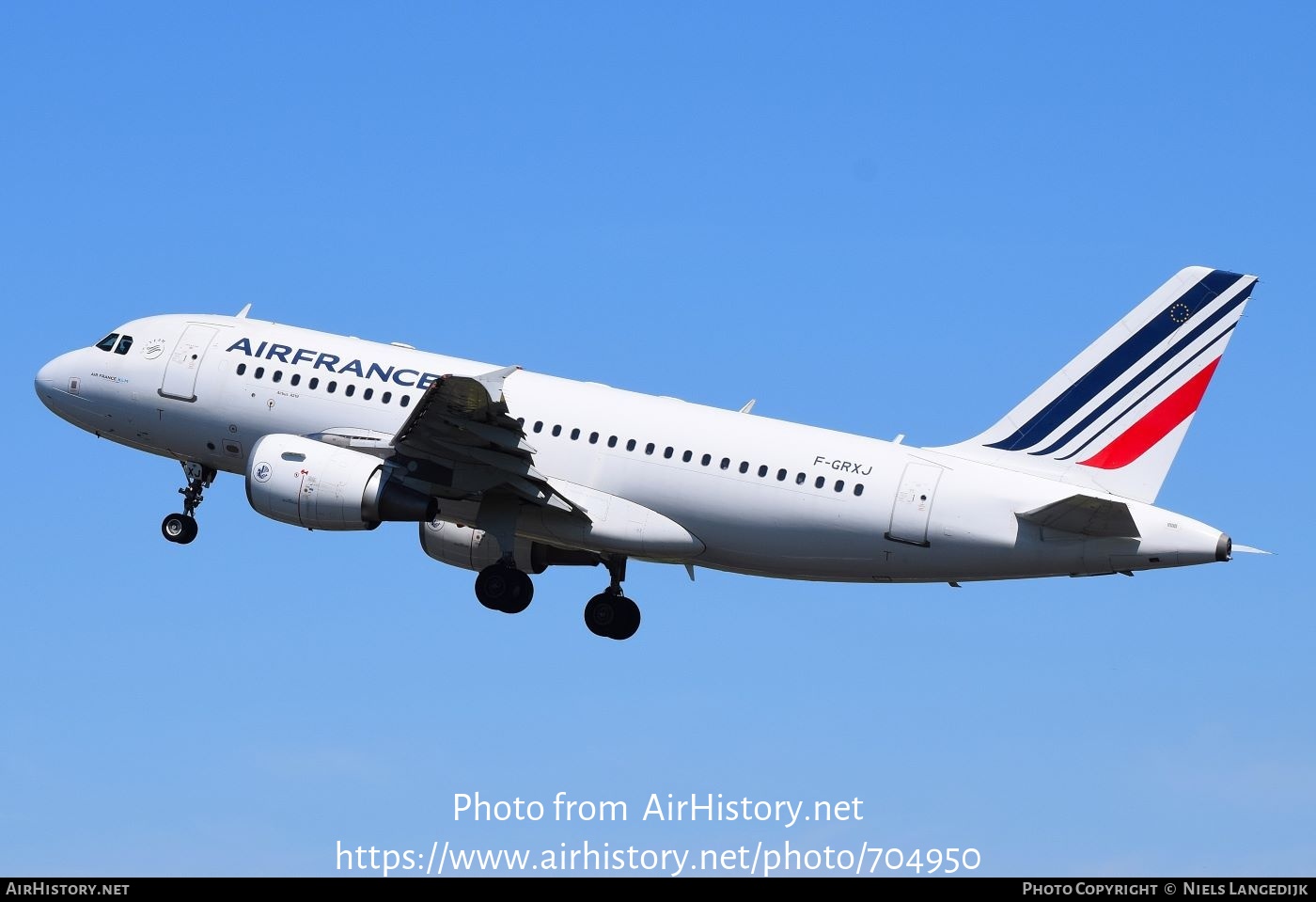 Aircraft Photo of F-GRXJ | Airbus A319-115LR | Air France | AirHistory.net #704950