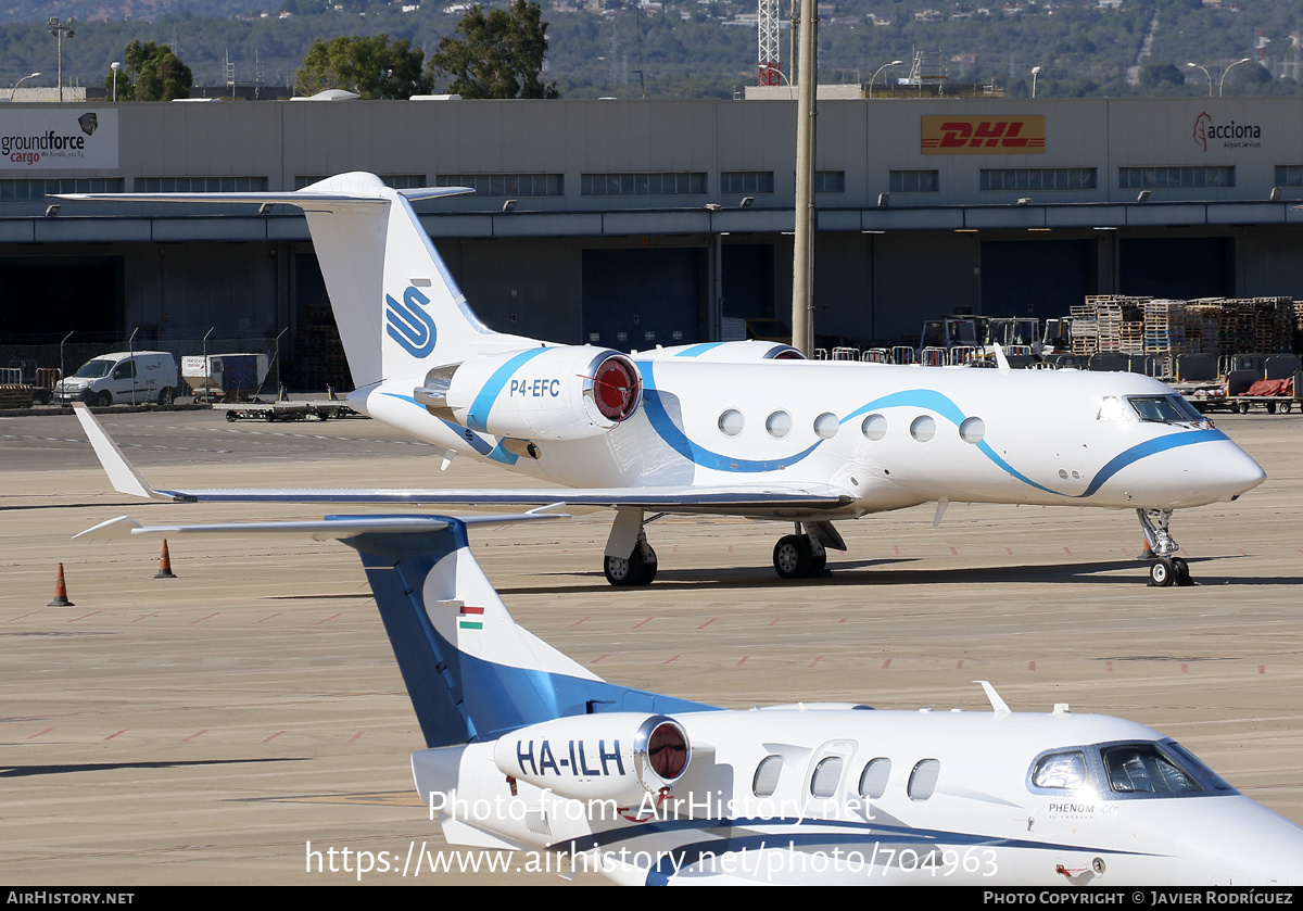 Aircraft Photo of P4-EFC | Gulfstream Aerospace G-IV Gulfstream IV-SP | AirHistory.net #704963