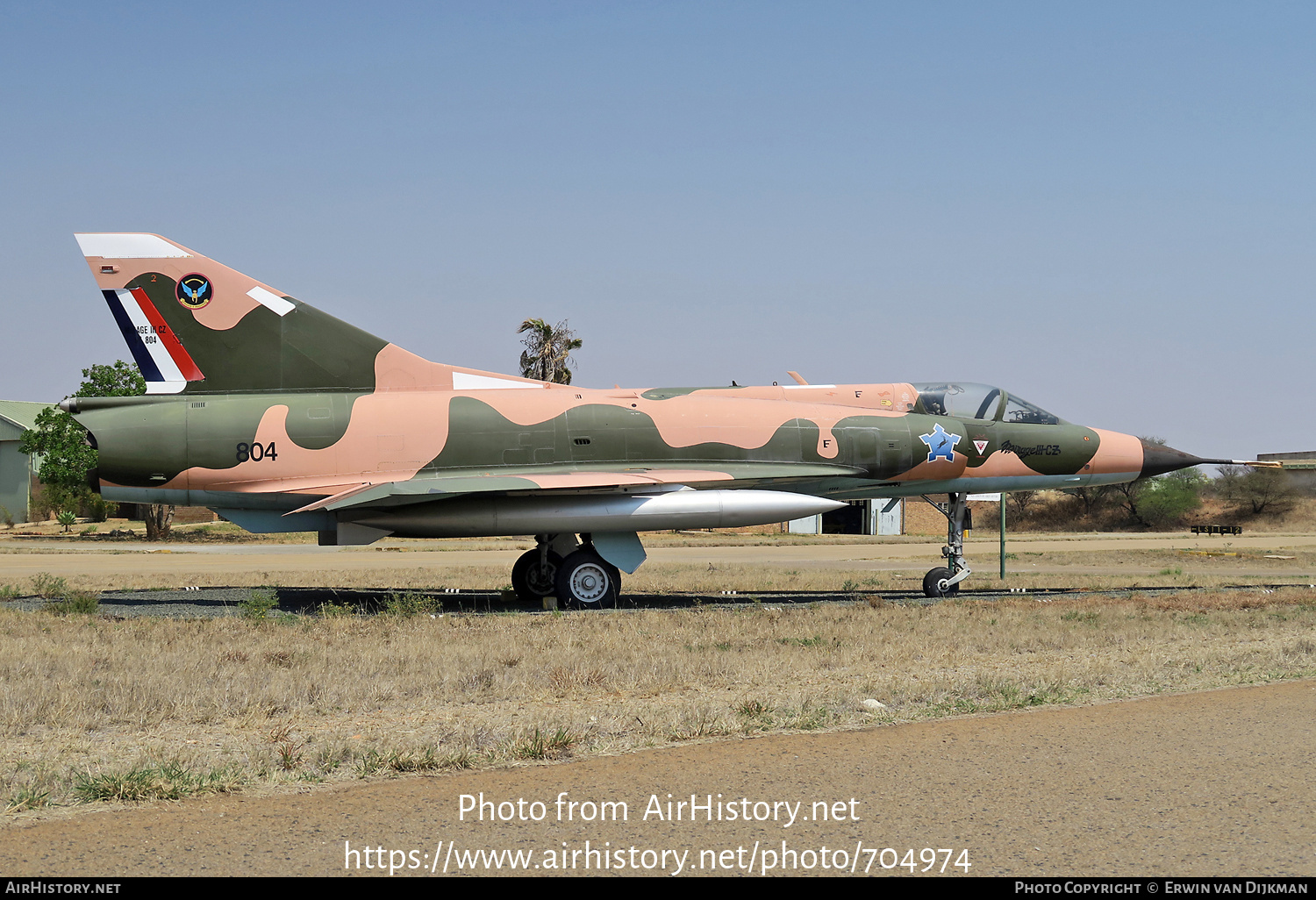 Aircraft Photo of 804 | Dassault Mirage IIICZ | South Africa - Air Force | AirHistory.net #704974