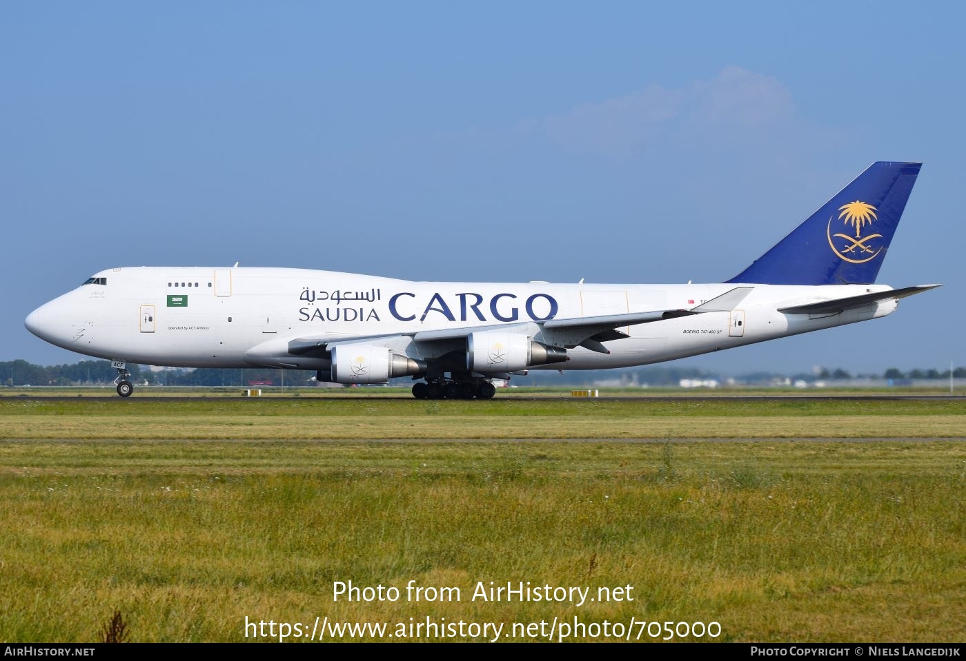 Aircraft Photo of TC-ACF | Boeing 747-481(BDSF) | Saudia - Saudi Arabian Airlines Cargo | AirHistory.net #705000