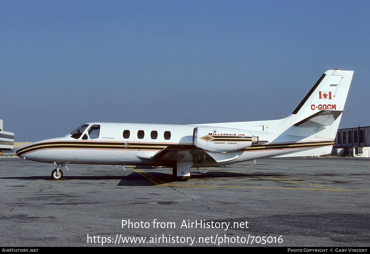 Aircraft Photo of C-GOCM | Cessna 500 Citation | Millardair | AirHistory.net #705016