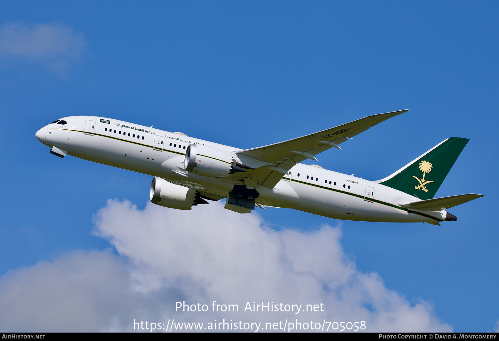 Aircraft Photo of HZ-HM3 | Boeing 787-8 BBJ | Kingdom of Saudi Arabia | AirHistory.net #705058