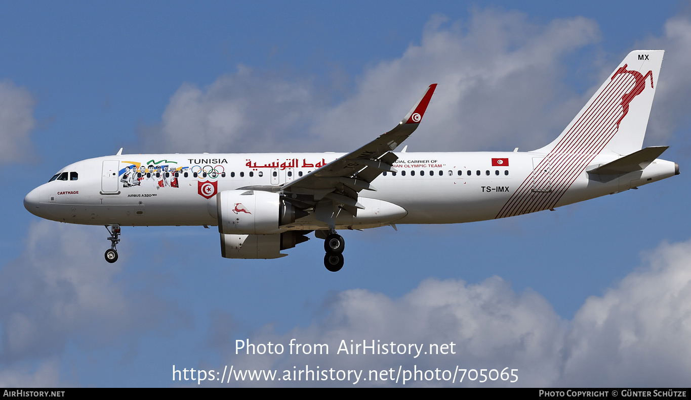 Aircraft Photo of TS-IMX | Airbus A320-251N | Tunisair | AirHistory.net #705065