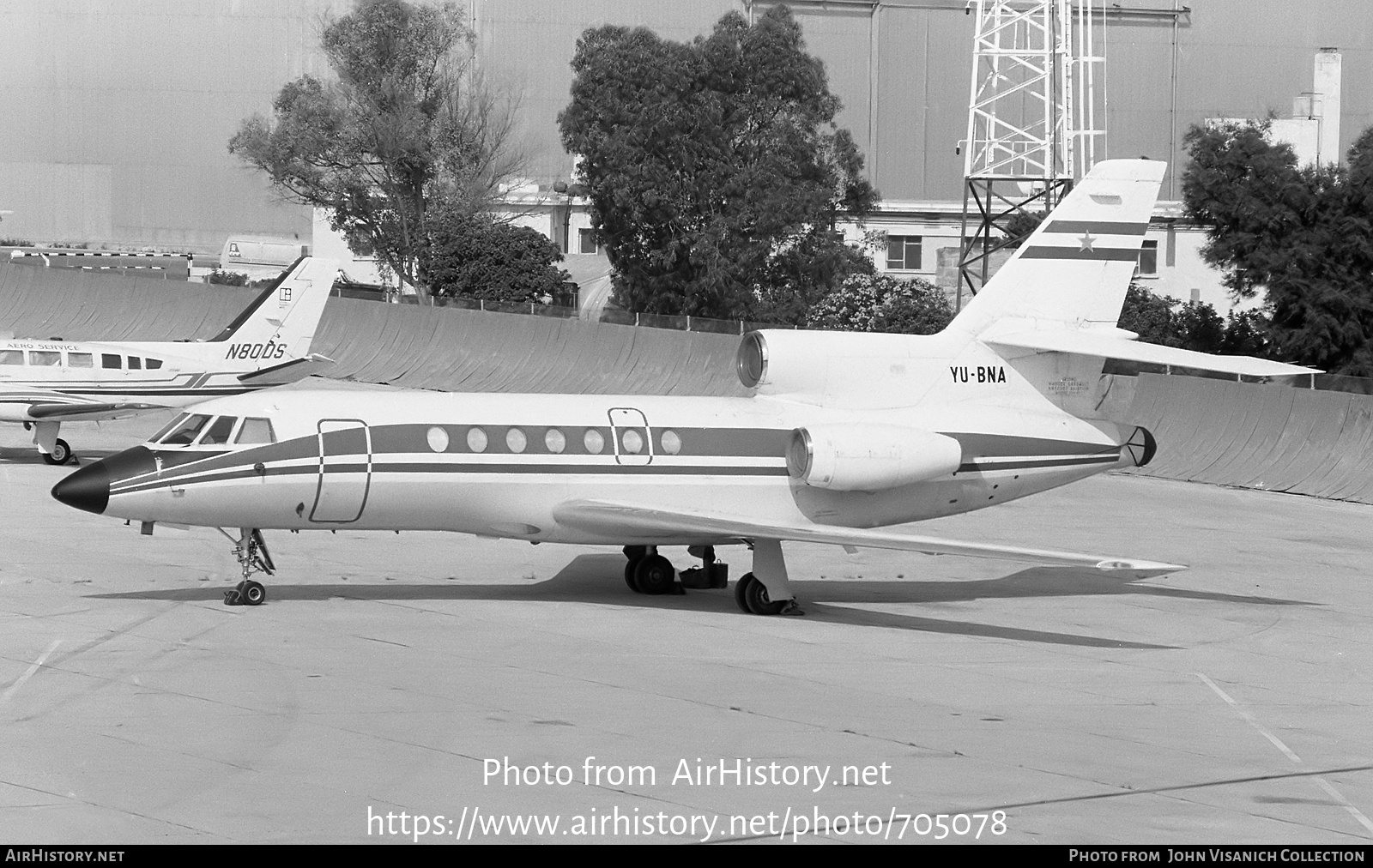 Aircraft Photo of YU-BNA | Dassault Falcon 50 | AirHistory.net #705078