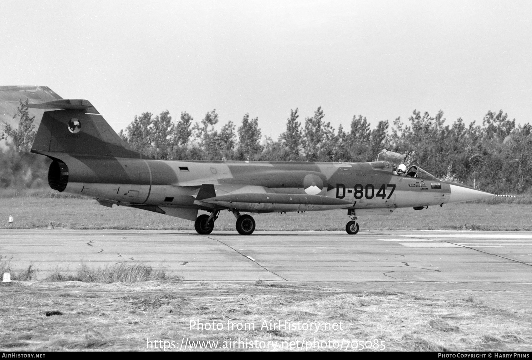 Aircraft Photo of D-8047 | Lockheed F-104G Starfighter | Netherlands - Air Force | AirHistory.net #705085