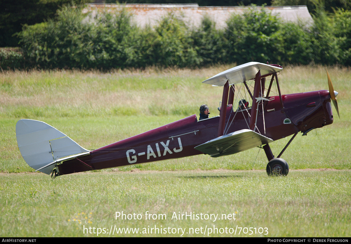 Aircraft Photo of G-AIXJ | De Havilland D.H. 82A Tiger Moth II | AirHistory.net #705103