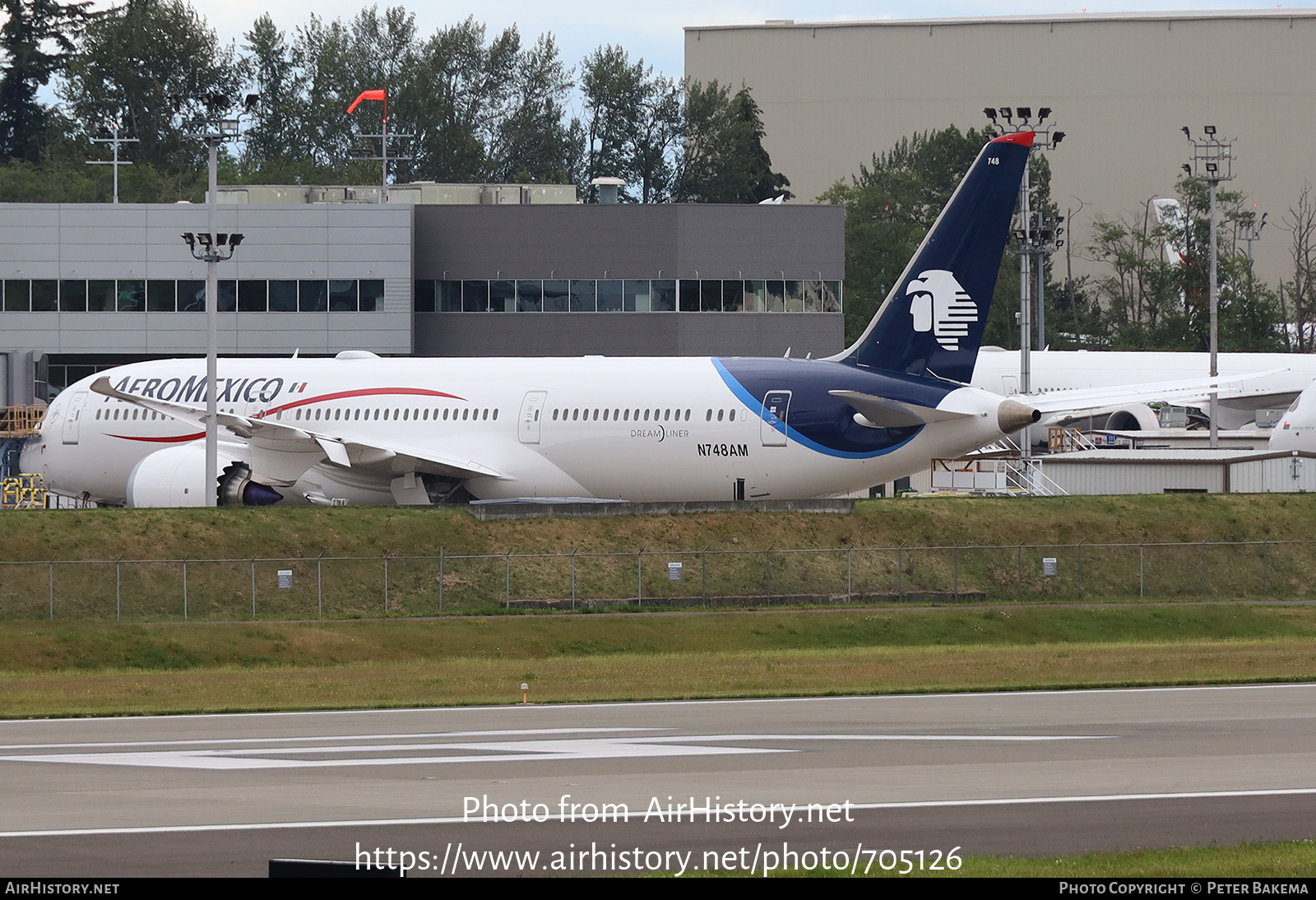 Aircraft Photo of N748AM | Boeing 787-9 Dreamliner | AeroMéxico | AirHistory.net #705126